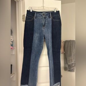 Two-Tone Blue Jeans
